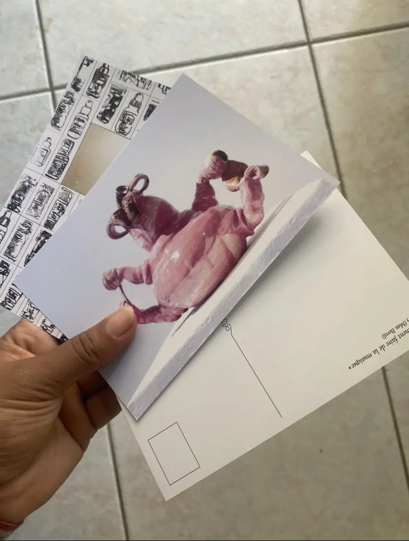 Cartes Postale, Stickers