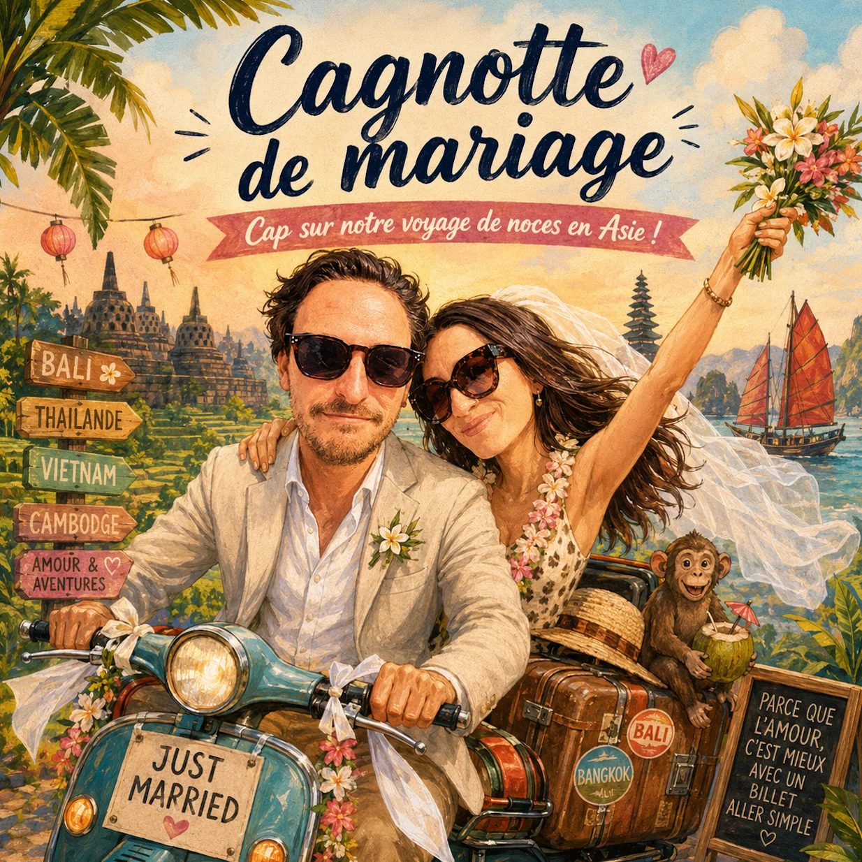 cagnotte mariage et PACS
