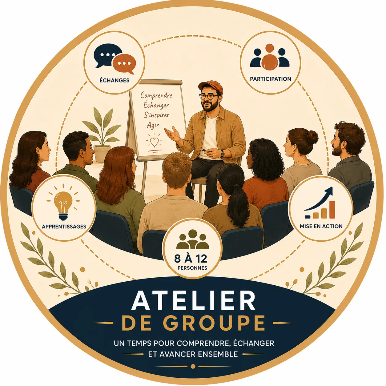 Atelier de groupe (zoom ou présentiel)