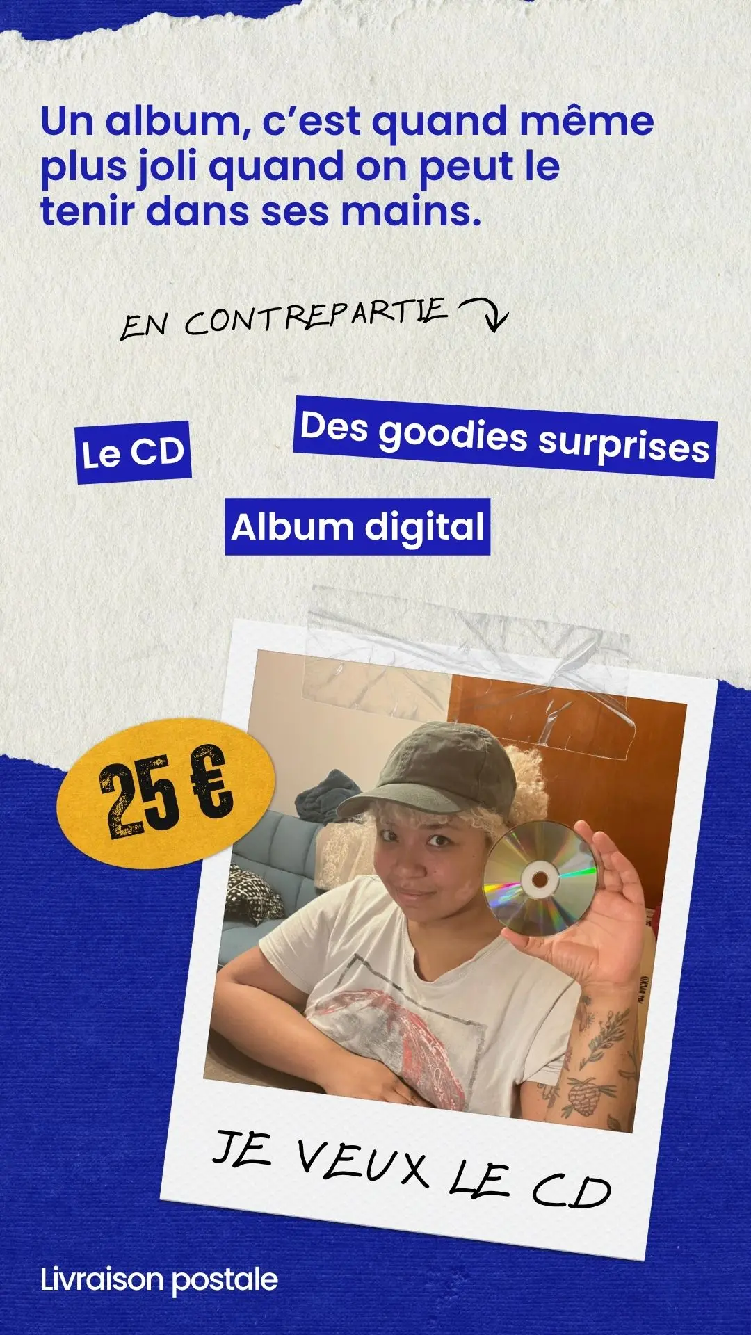 JE VEUX LE CD