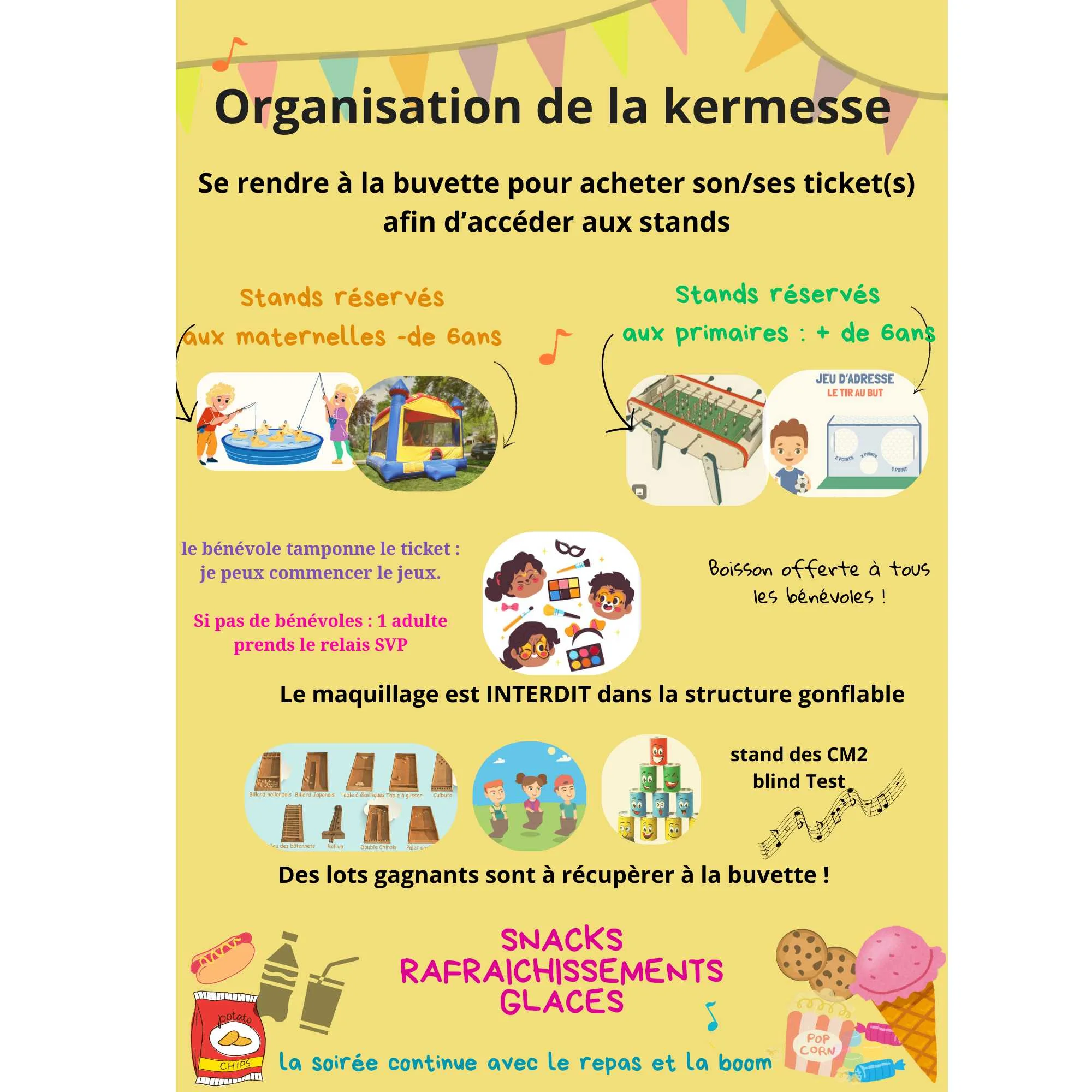 billetterie kermesse