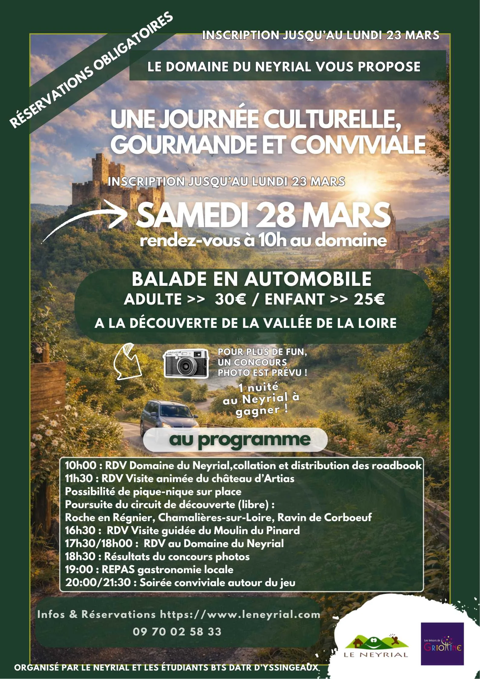 billetterie soirée