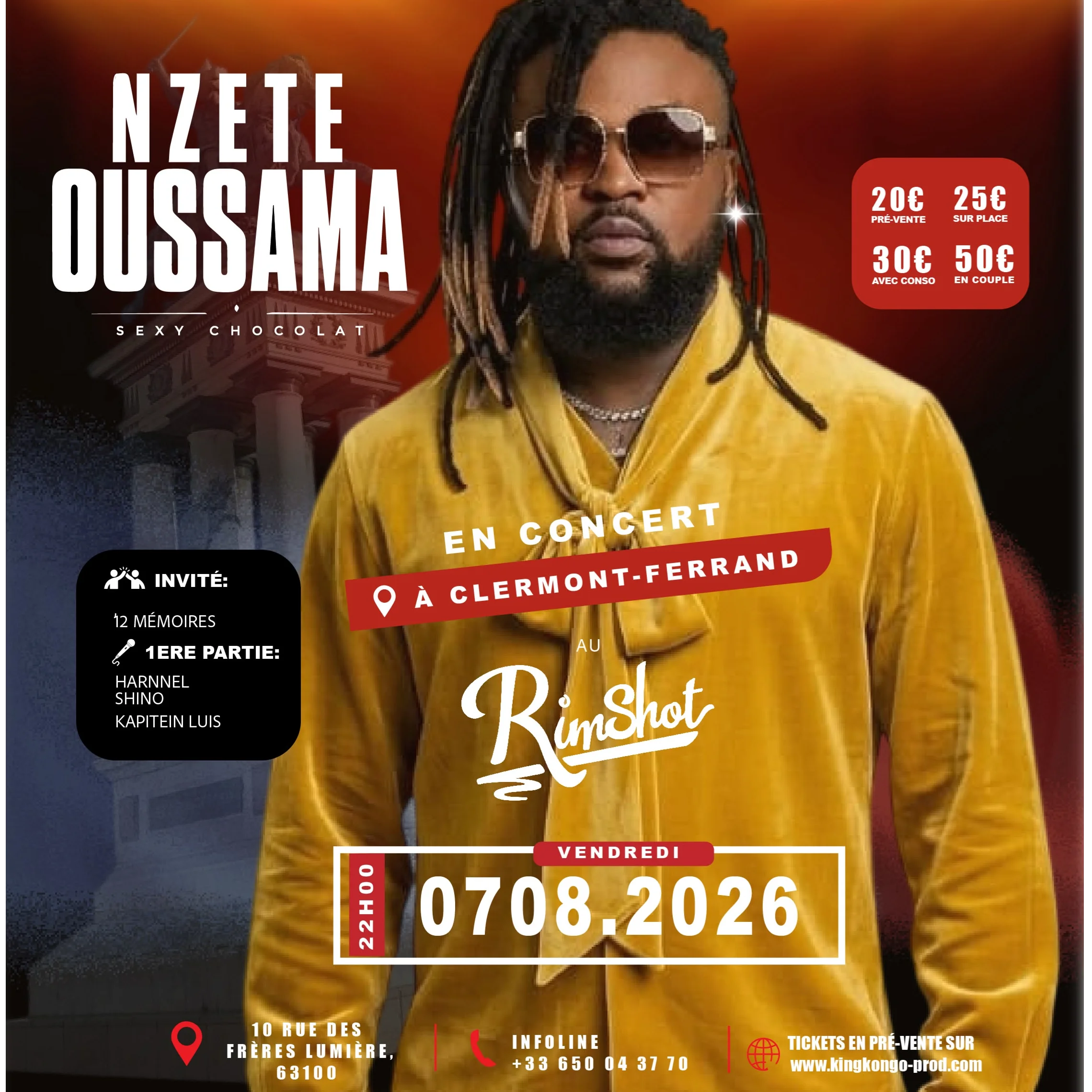 billetterie concert