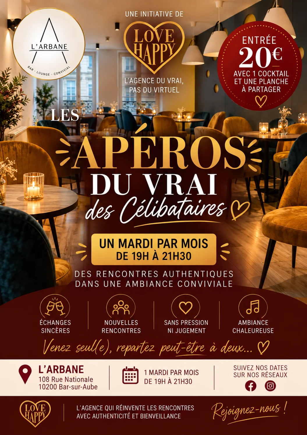 billetterie soirée