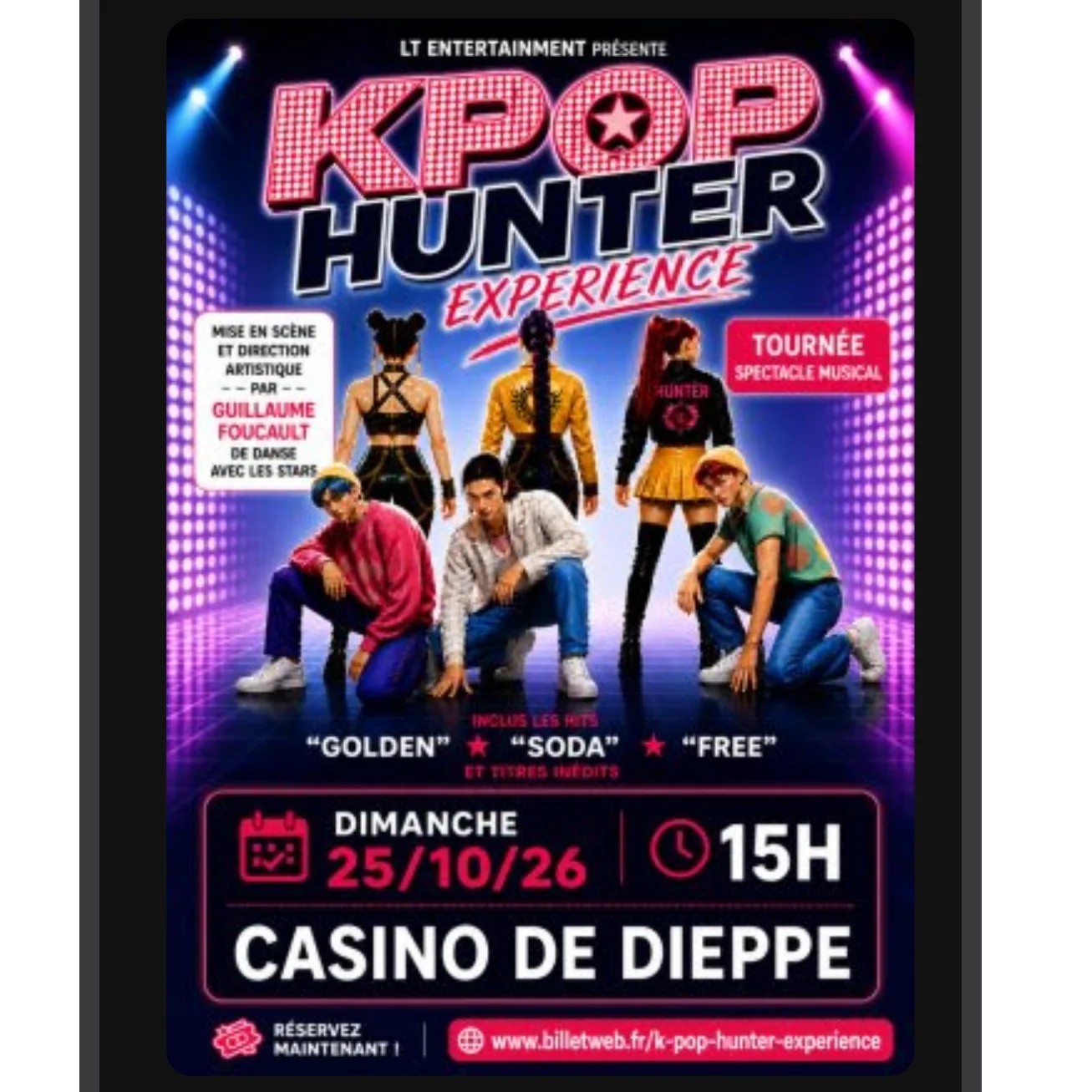 billetterie concert
