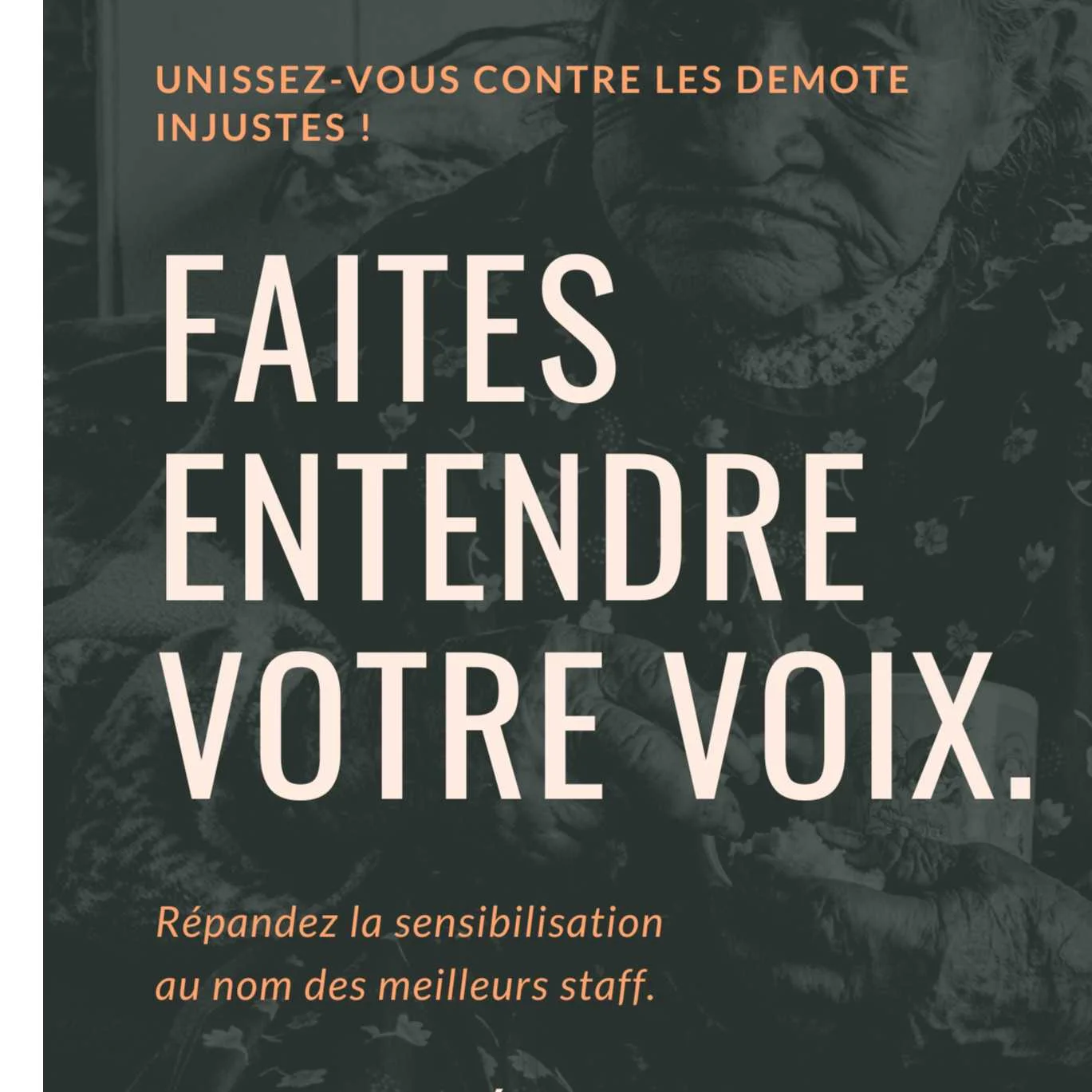 pétition politique & justice
