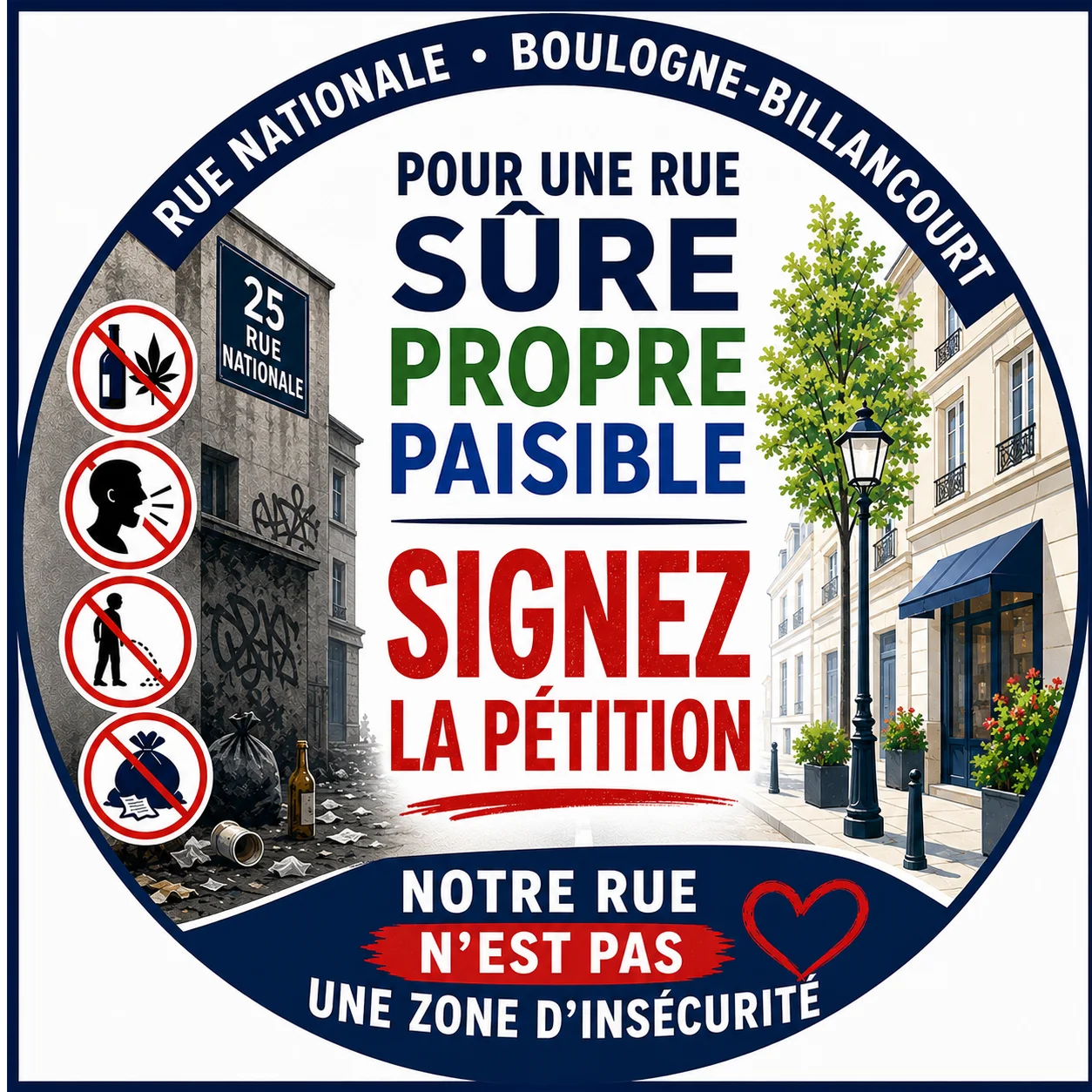 pétition politique & justice