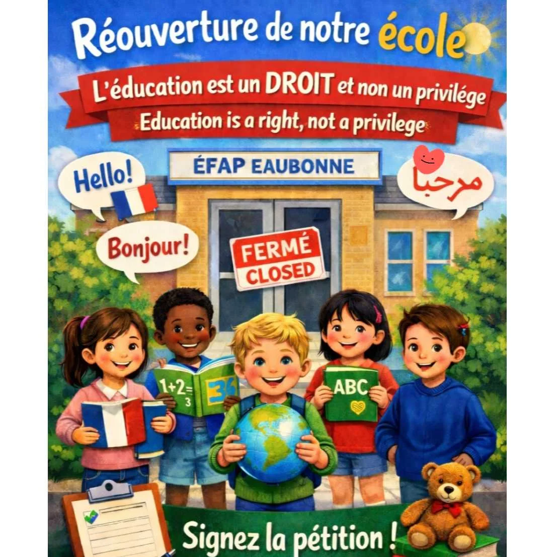 pétition arts et culture