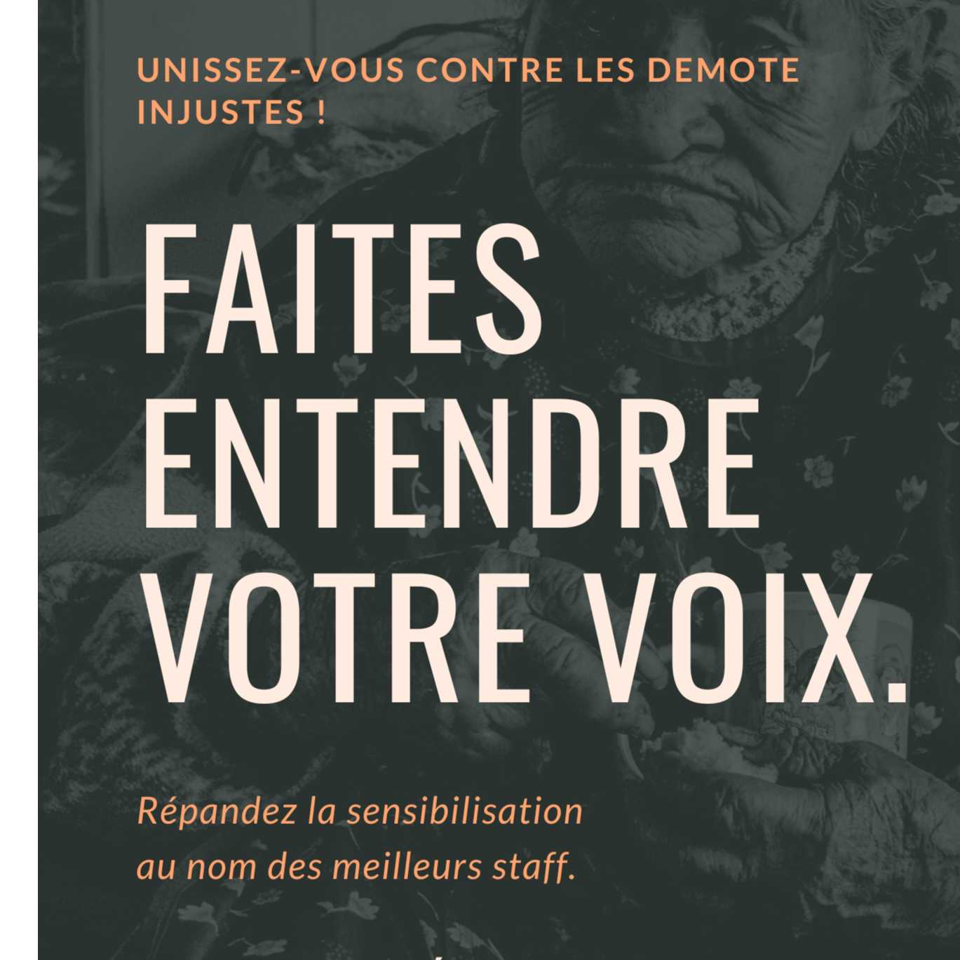 pétition politique & justice