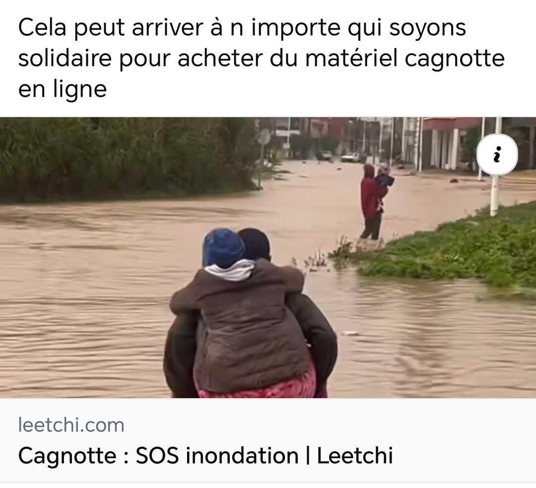 cagnotte humanitaire