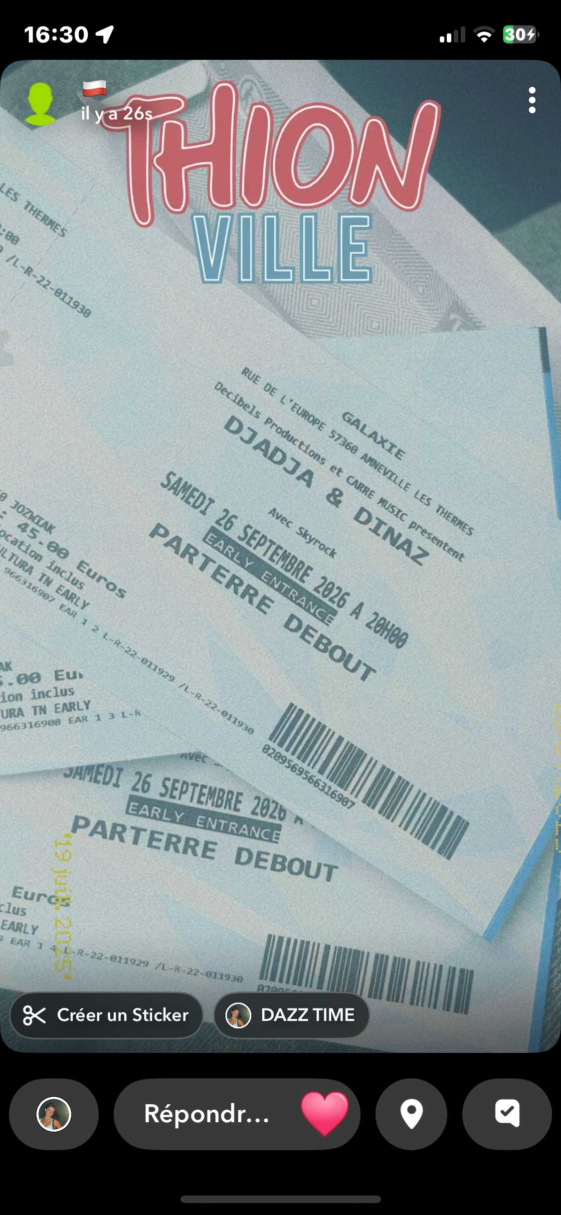billetterie concert