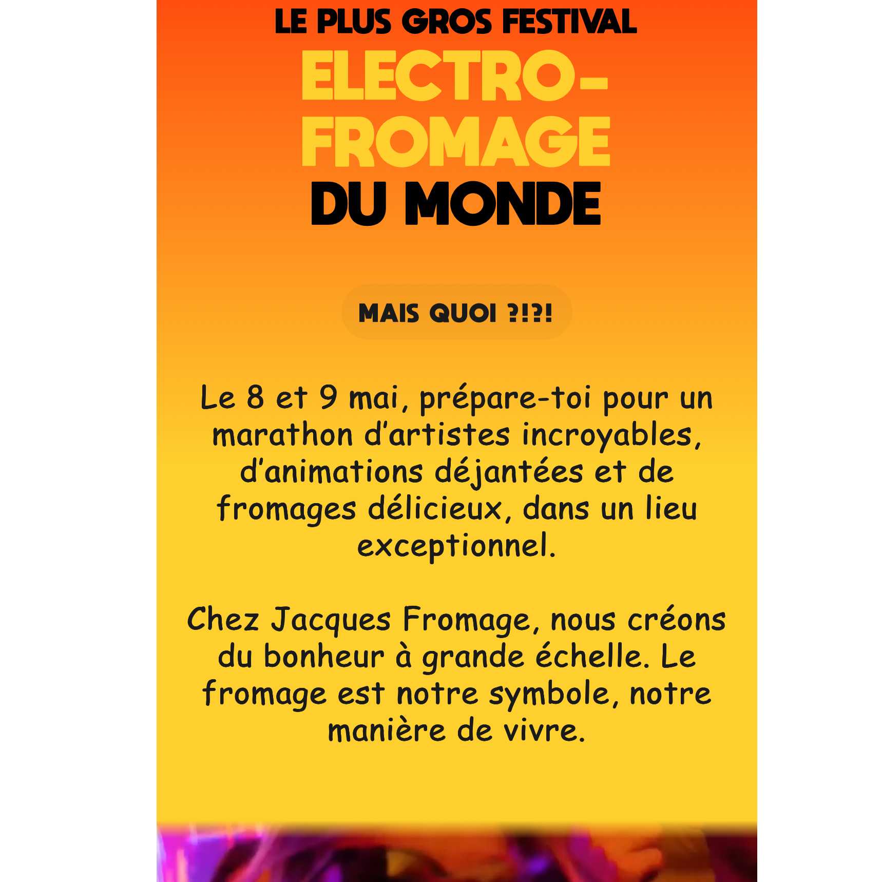 billetterie festival