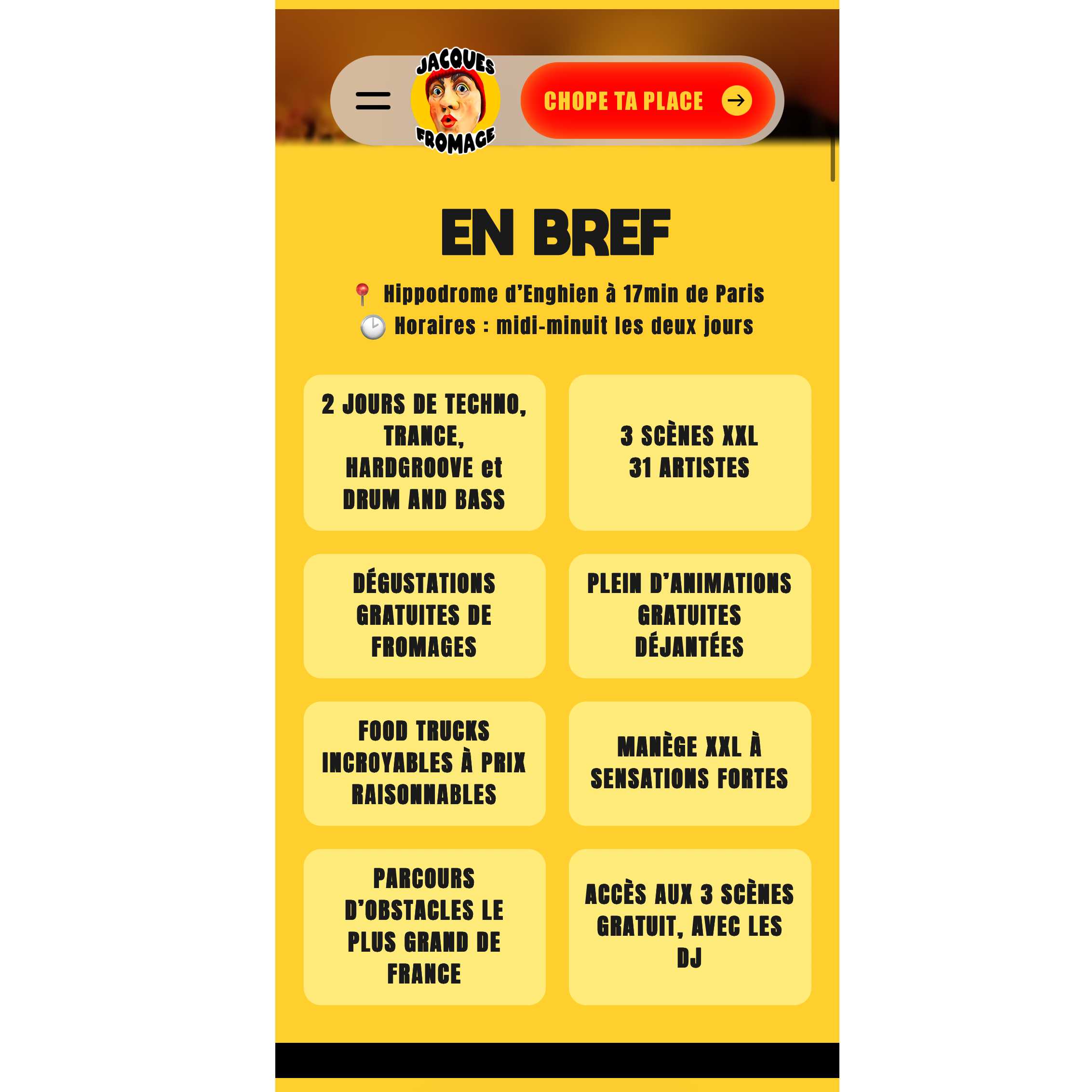 billetterie festival