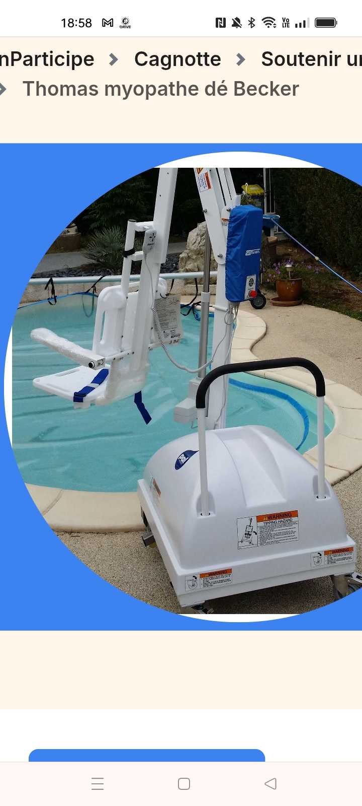 cagnotte humanitaire