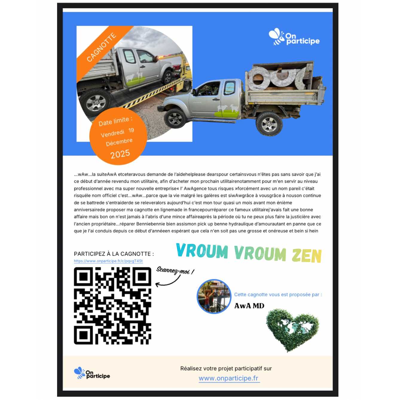 cagnotte entrepreneur